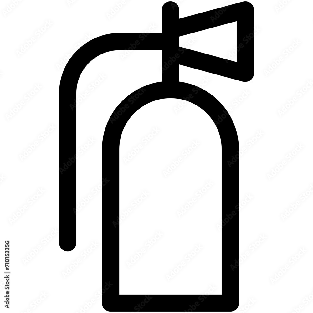 Fire Extinguisher Vector Icon Fire Extinguisher Vector Icon
