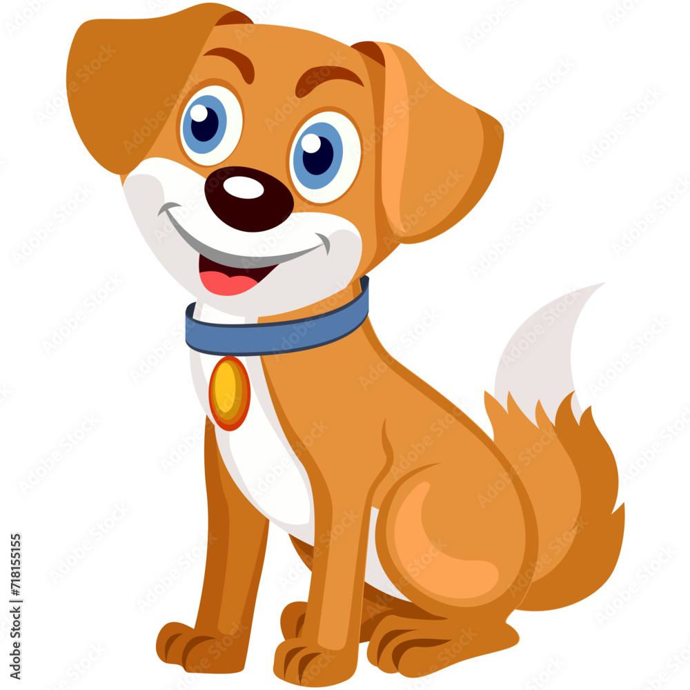 Fototapeta premium Dog Vector Icon