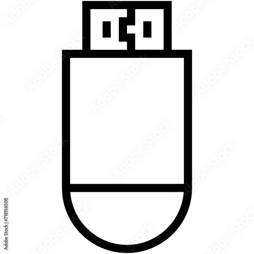 USB Vector Icon