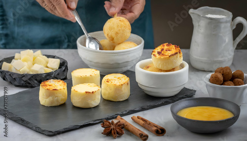 Experiment with different cheeses and flavors to create a variety of Pão de Queijo (cheese bread) options.