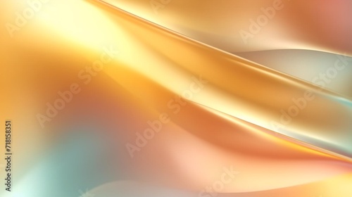 Elegant light and shine.Vector gold blurred gradient.Generative AI