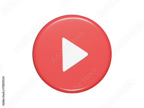 Free Download Video icon 3d rnder illustration - GFXLoad