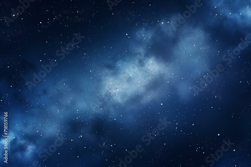 Stunning celestial panorama of the bright Milky Way in a dark starry expanse. Cosmic backdrop. Generative AI