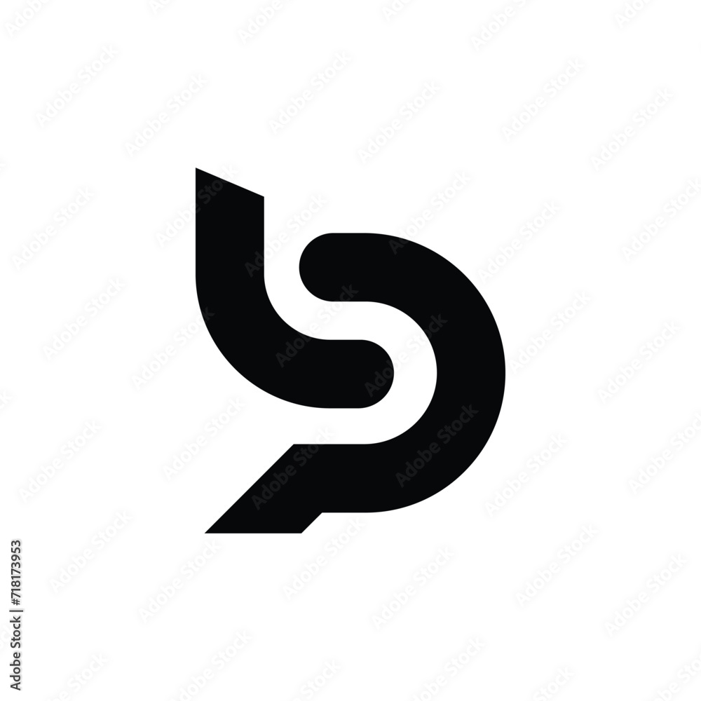 Initial letter lp logo template design simple Initial letter lp logo template design simple