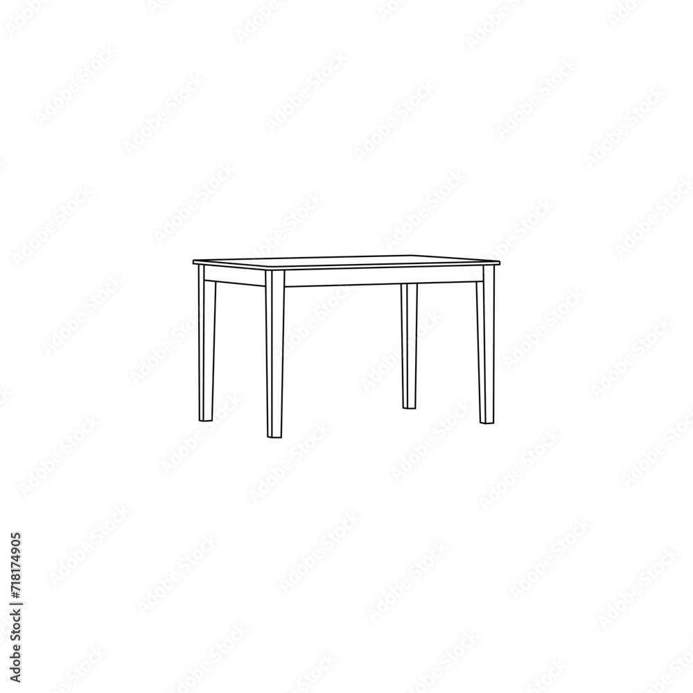 Table. Table hand-drawn outline icon for mobile concept and web design. Table Icon: Color, Black. Isolated vector sign symbol. Vector sketch illustration for print, web, mobile, and infographics. Table. Table hand-drawn outline icon for mobile concept and web design. Table Icon: Color, Black. Isolated vector sign symbol. Vector sketch illustration for print, web, mobile, and infographics.