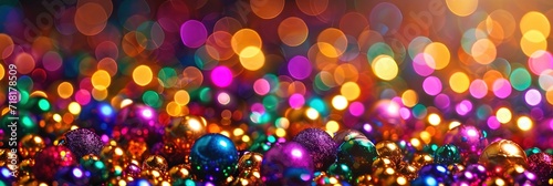 Mardi Gras Beads photo