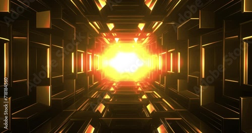 Animation of 80s Retro sci-Fi background. Video game Glow Retro wave. Purple grids neon glow light lines design on perspective floor. 