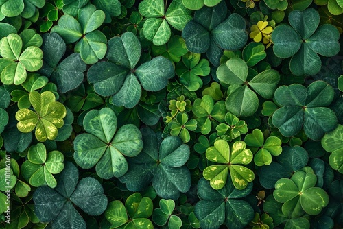 Golden Treasures Among Clovers - St. Patrick's Day banner photo