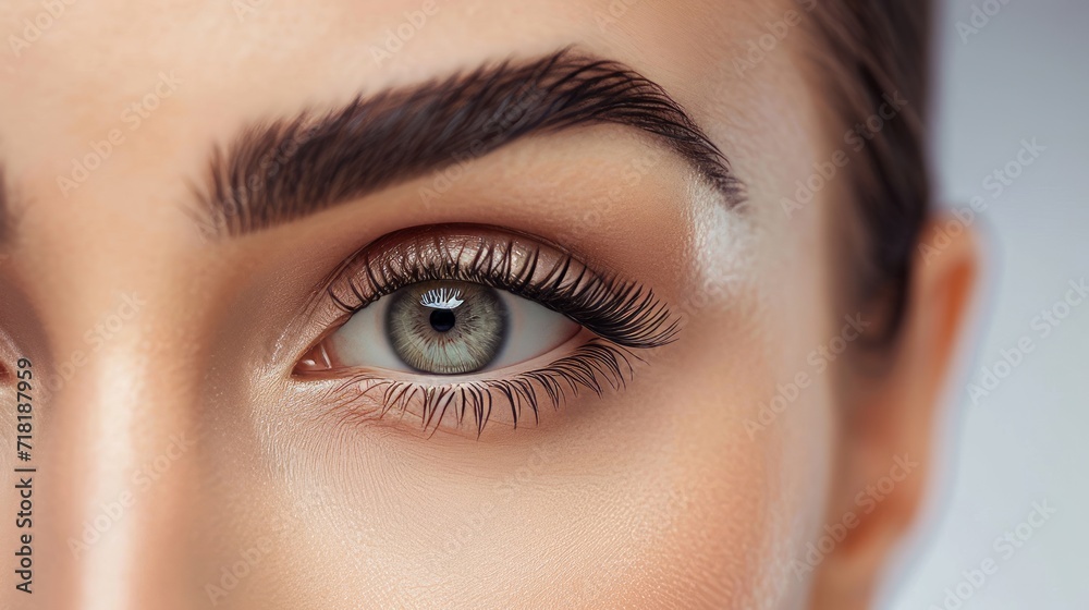 The Windows to the Soul: Beauty Eyes Portrait Detailed Closeup, Generative AI The Windows to the Soul: Beauty Eyes Portrait Detailed Closeup, Generative AI