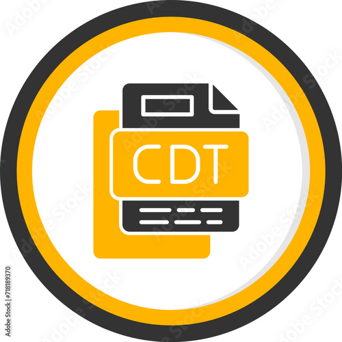 Fotografie CDT File Icon