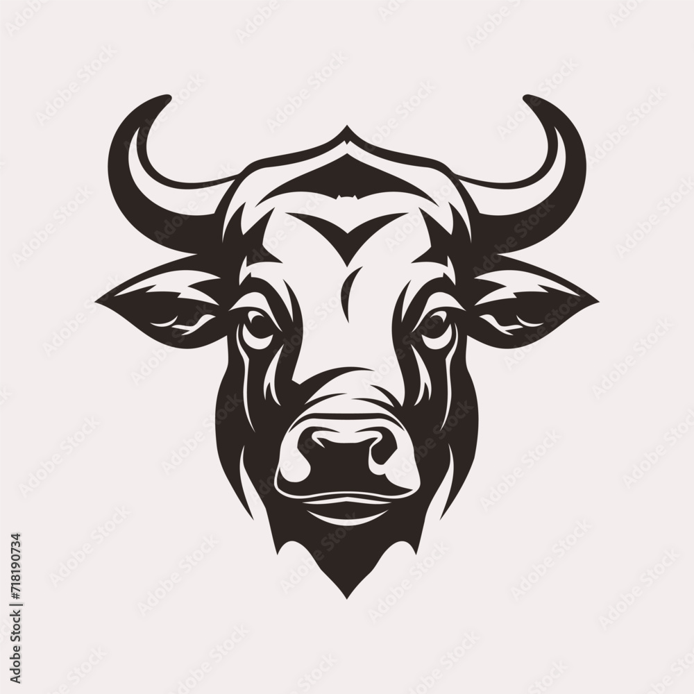 Buffallo logo design vector template Buffallo logo design vector template