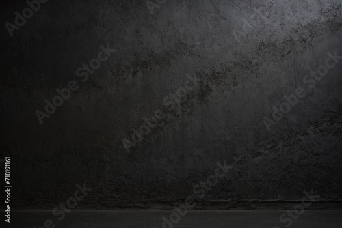 black wall dirty textre background