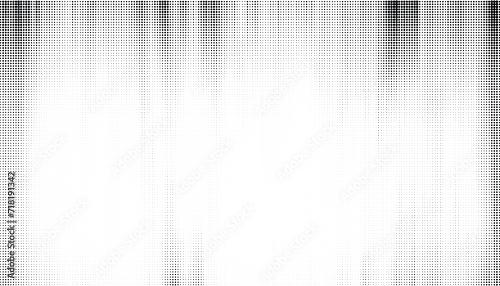 Halftone background vector, abstract backdrop design with two tone pattern and copy space for edit your content	
