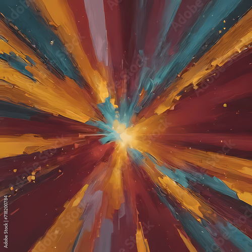 a vibrant and dynamic abstract background with a fusion of warm and cool colors, reminiscent of a cosmic explosion