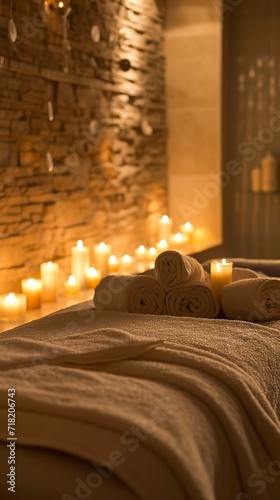 Intimate Evening Spa Retreat with Soft Lighting