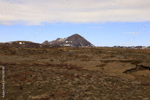 Dimmuborgir is a large area of unusually shaped lava fields east of M  vatn in Iceland