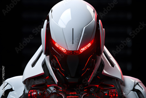 cyber person robot head © sugastocks