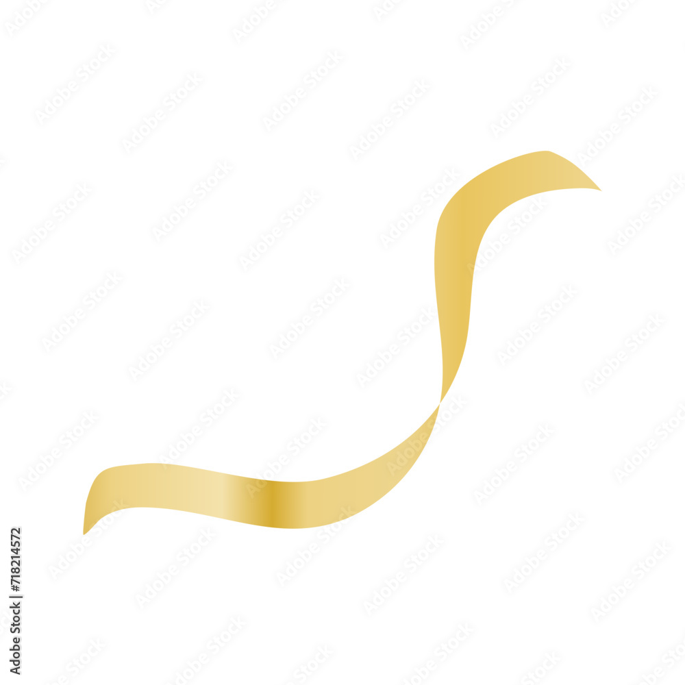 Decorative Gold ribbons Decorative Gold ribbons