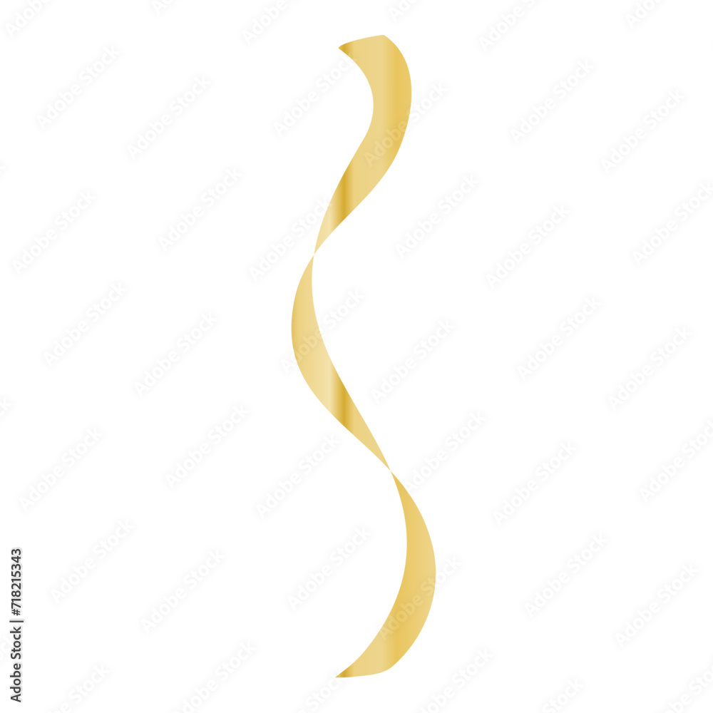 Decorative Gold ribbons Decorative Gold ribbons