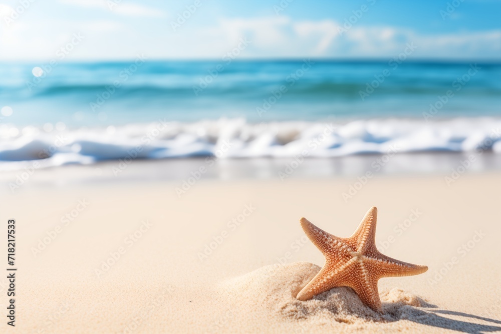 starfish on the beach