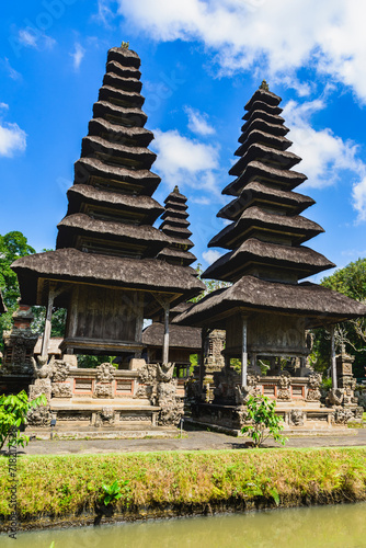 Serene Pagodas of Taman Ayun Temple, Bali photo