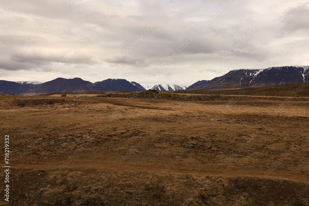 Öxnadalsheiði is a valley and a mountain pass in the north of Iceland