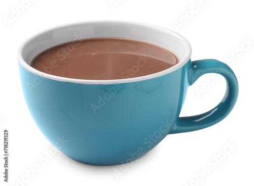 Wallpaper Mural Tasty hot chocolate in mug isolated on white Torontodigital.ca