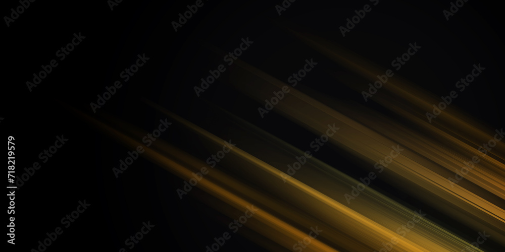 Background black gold luxury abstract light effect