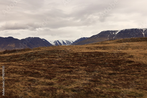 Öxnadalsheiði is a valley and a mountain pass in the north of Iceland