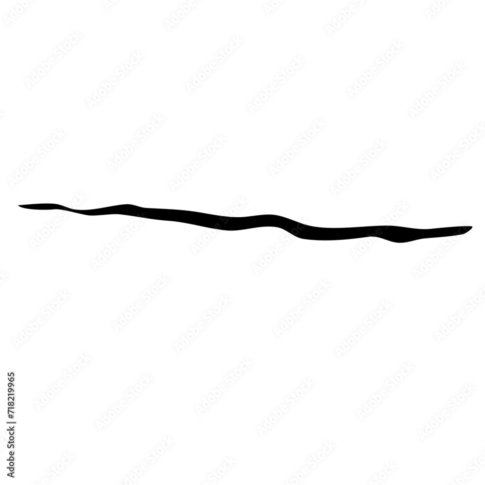 Thin Hand Drawn vektor line Thin Hand Drawn vektor line