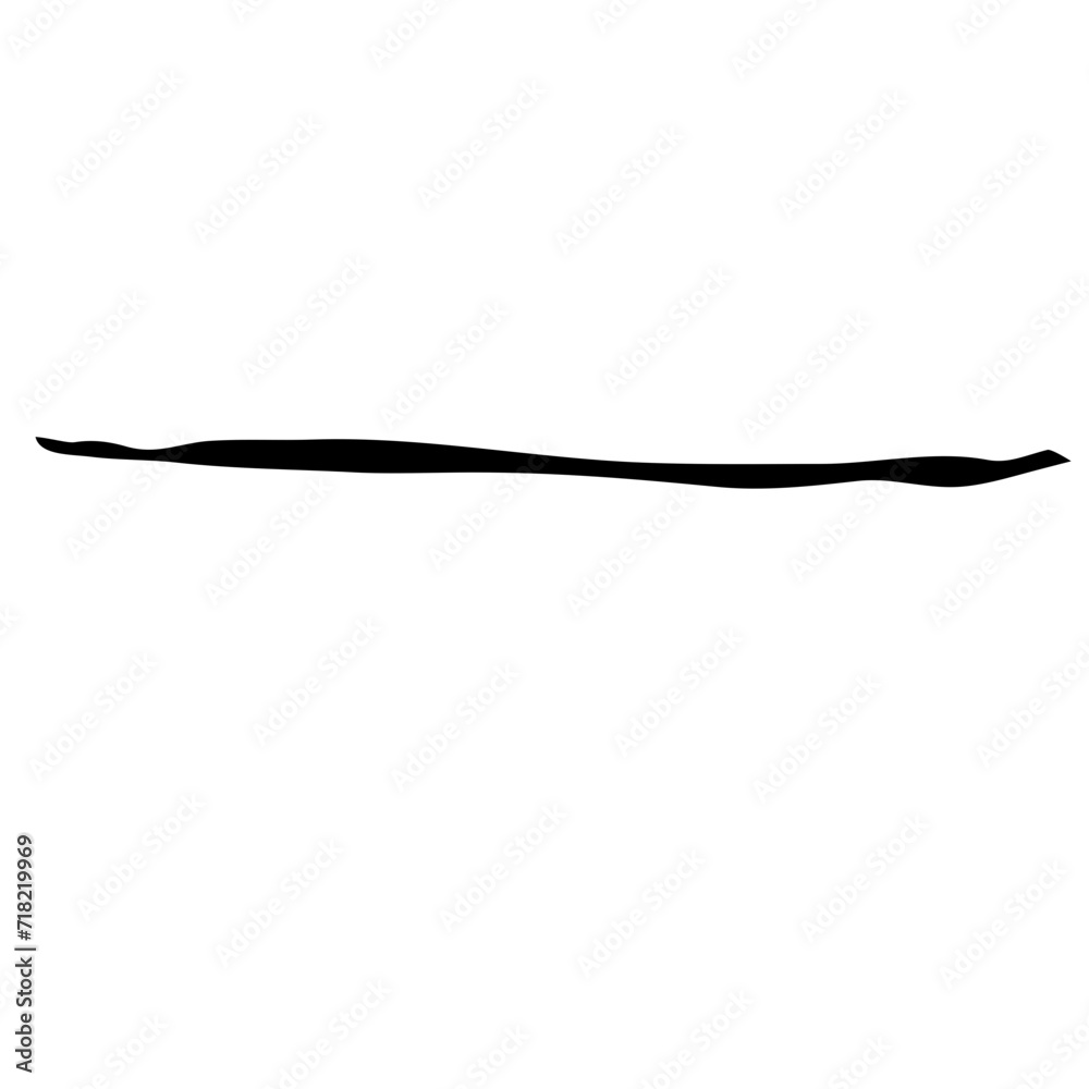 Thin Hand Drawn vektor line Thin Hand Drawn vektor line