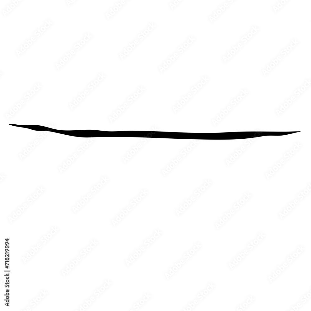 Thin Hand Drawn vektor line Thin Hand Drawn vektor line