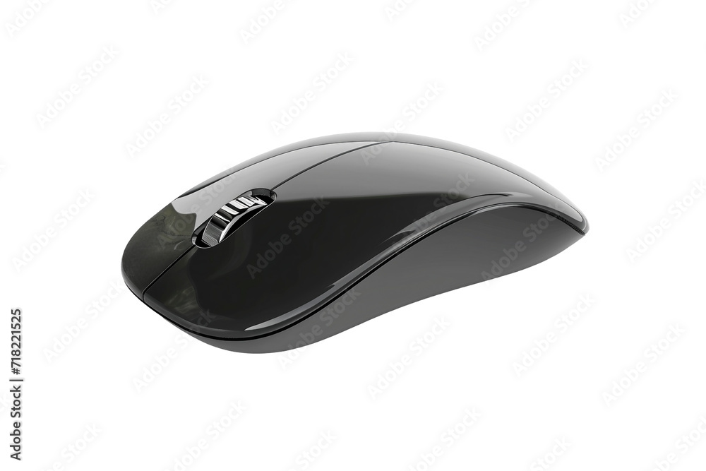 Wireless Optical Mouse with Programmable Buttons on transparent ...