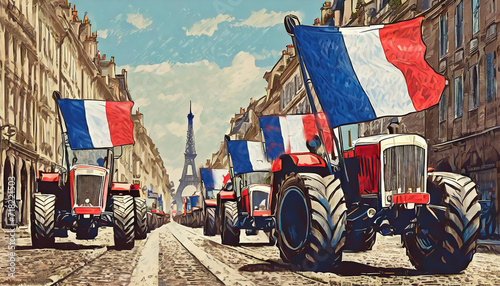 Agriculture française. © illustrez-vous