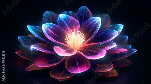 A dance of lights: silent yet profoundly eloquent, generative ai
