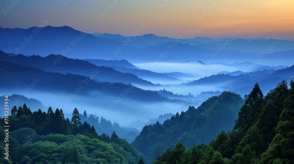 Misty Mountains: Mystique in Japan's Enchanting Landscapes