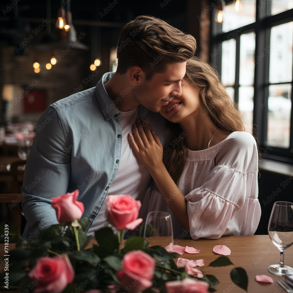Valentines Day Couple Dinner | Romantic Love | Romantic Dinner | Couple in Love Valentines Day Couple Dinner | Romantic Love | Romantic Dinner | Couple in Love