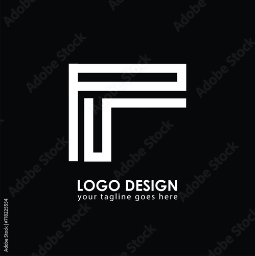 PU PU Logo Design, Creative Minimal Letter PU PU Monogram