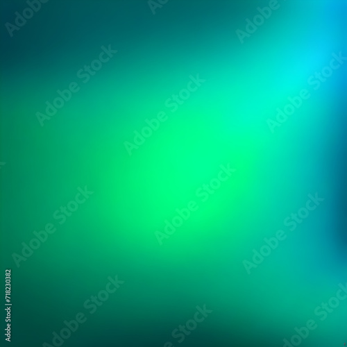 Green Blue Gradient Abstract Background Illustration