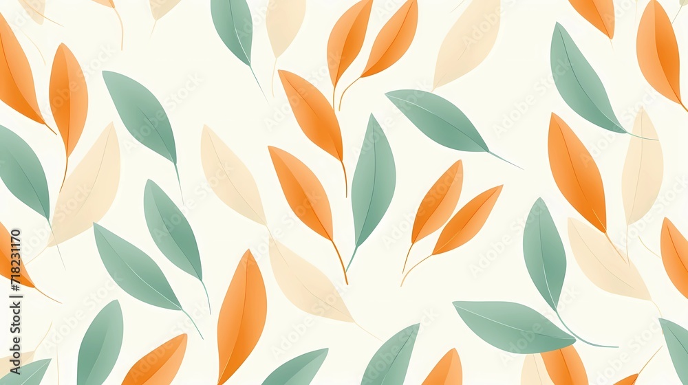 seamless background picture with leaf pattern, leaves, trees, tree branches seamless background picture with leaf pattern, leaves, trees, tree branches