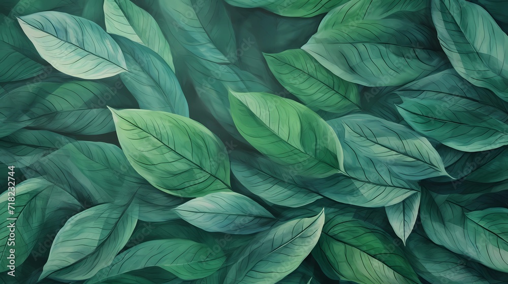 seamless background picture with leaf pattern, leaves, trees, tree branches seamless background picture with leaf pattern, leaves, trees, tree branches