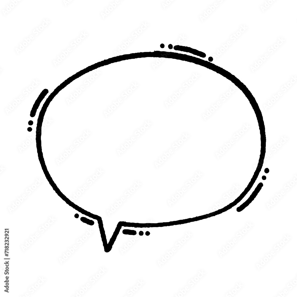 svg conversation box complete doodle element set svg conversation box complete doodle element set