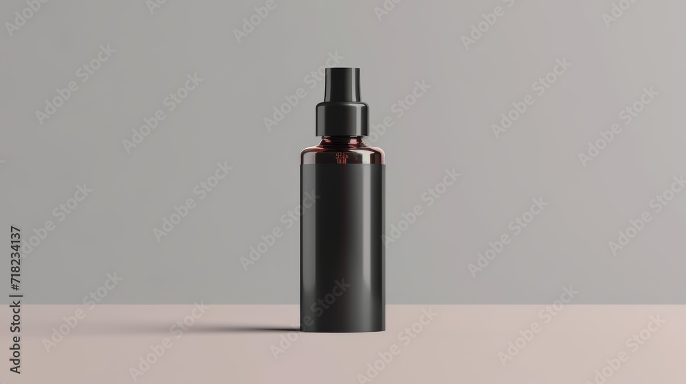 Bottle With Dropper on Table, Essential for Precise Liquid Dispensing Bottle With Dropper on Table, Essential for Precise Liquid Dispensing