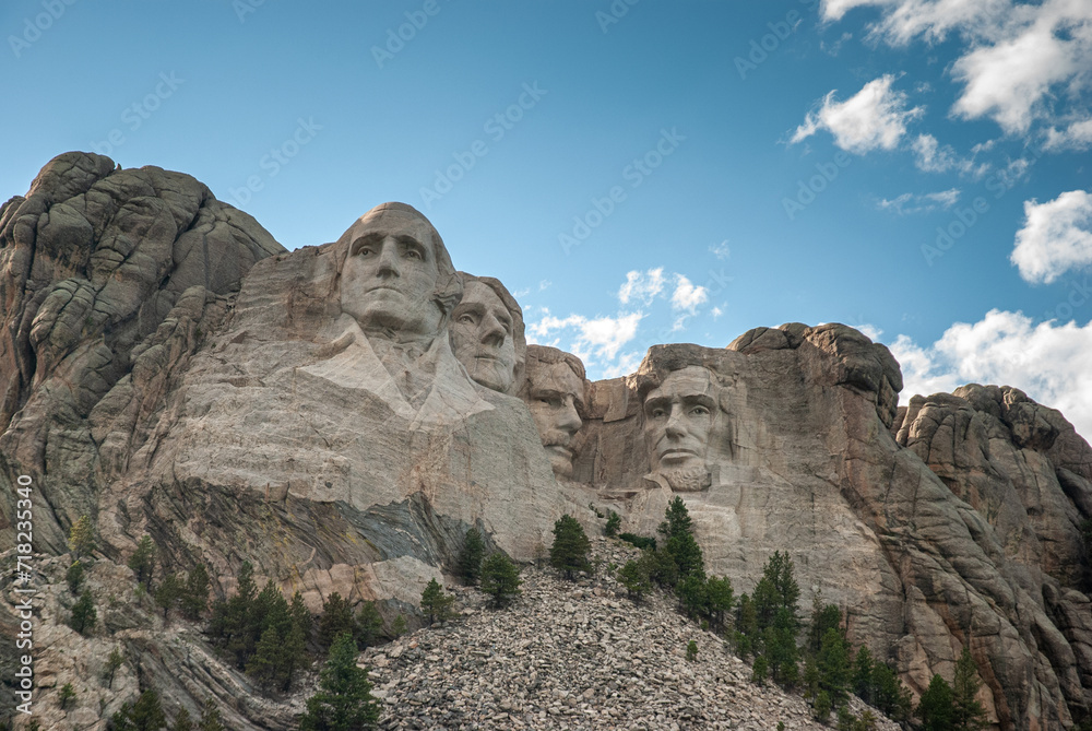 Mount Rushmore in Dakota states