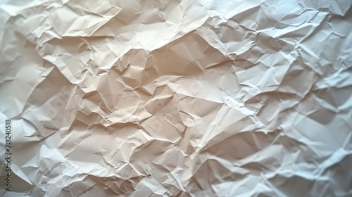 A detailed view of a piece of white paper. Can be used for various purposes