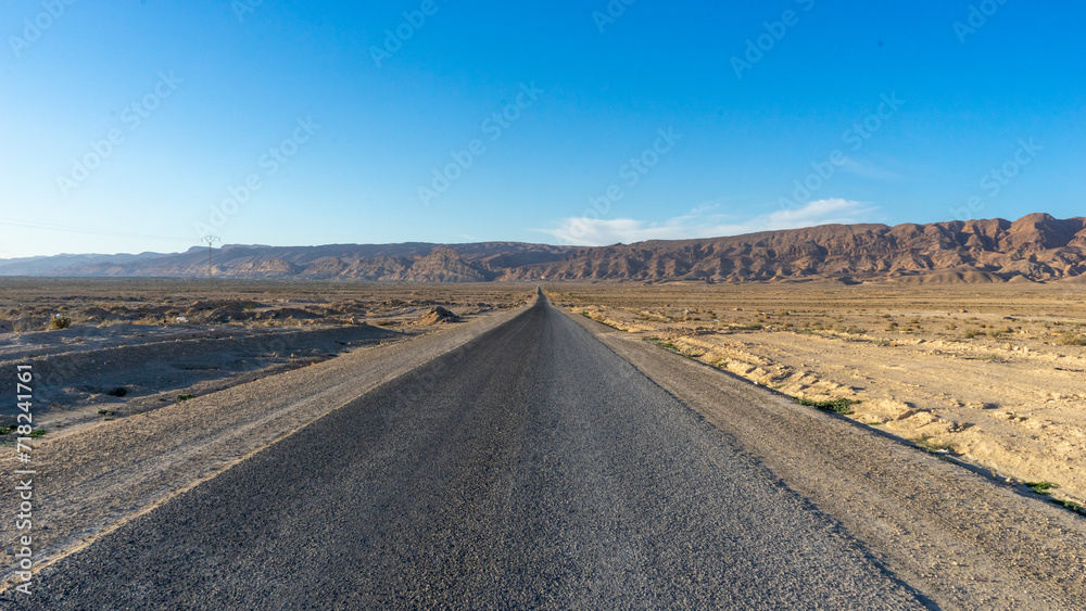 Road in the desert