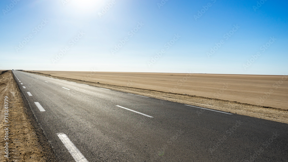 Road in the desert