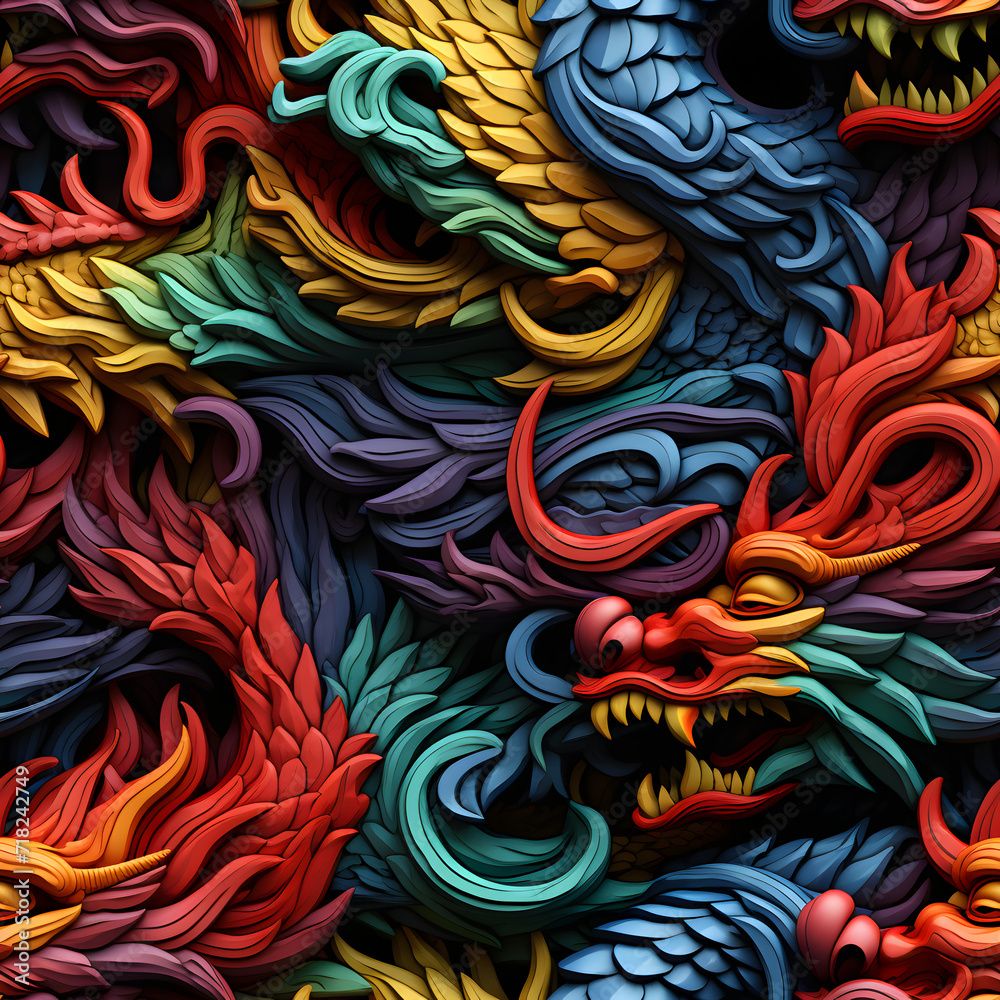 3d dragon tile pattern, square tile pattern, floor pattern, seamless pattern, 3d tile pattern 3d dragon tile pattern, square tile pattern, floor pattern, seamless pattern, 3d tile pattern