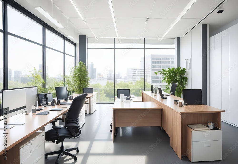 Fototapeta premium modern office space interior