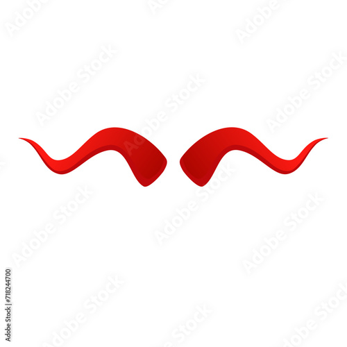 Devil horn vektor Illustration 